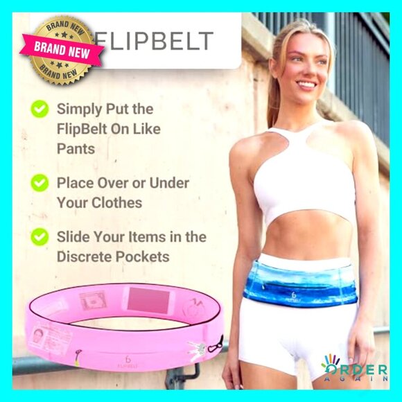 Zipper Running Belt Waist Pack Fitness Travel Fanny Pack Unisex Sporty main image 6